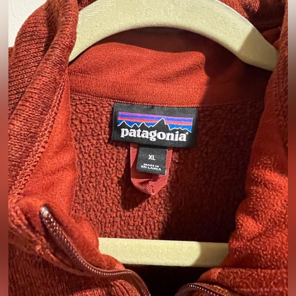 Patagonia better sweater red zip up vest - Picture 4 of 4